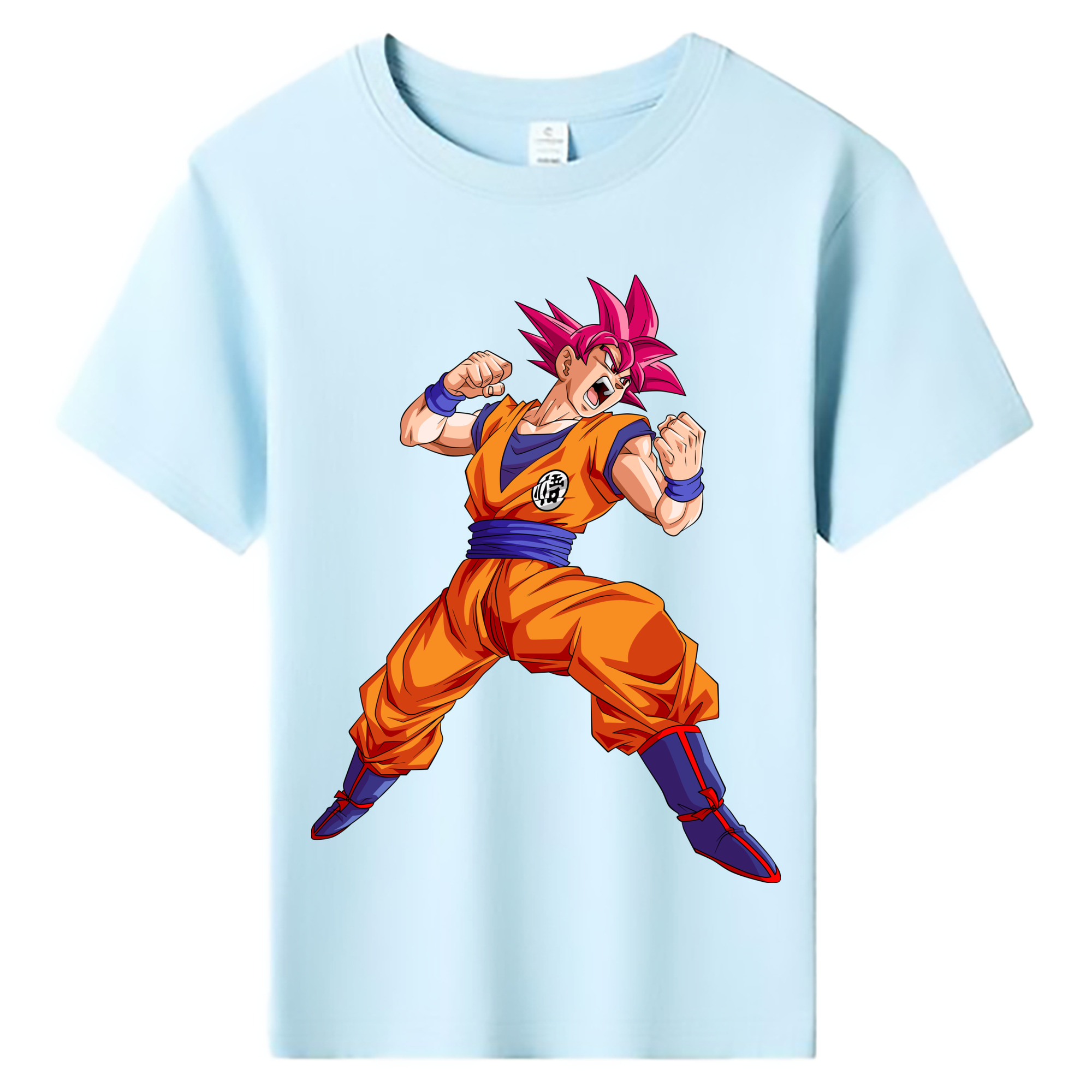 （画像用） ドラゴンボール 孫悟空（そん ごくう）Son Goku カカロット DRAGON BALL Kakarotto 綿100％キッズTシャツ（フロントプリント）